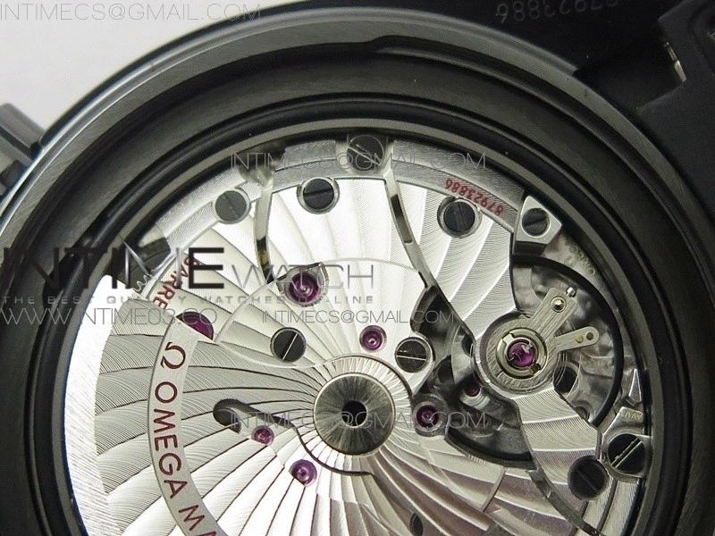 Planet Ocean 45.5mm Deep Black Real Ceramic VSF 1:1 Best Edition on Black Nylon Strap A8906 Super Clone